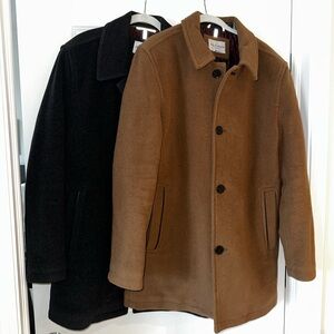 Men's Wool-Blend Car Coat